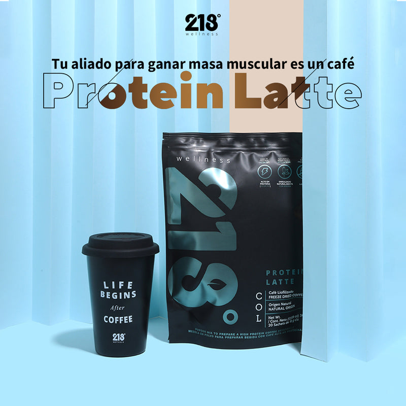 Protein Latte + Mug