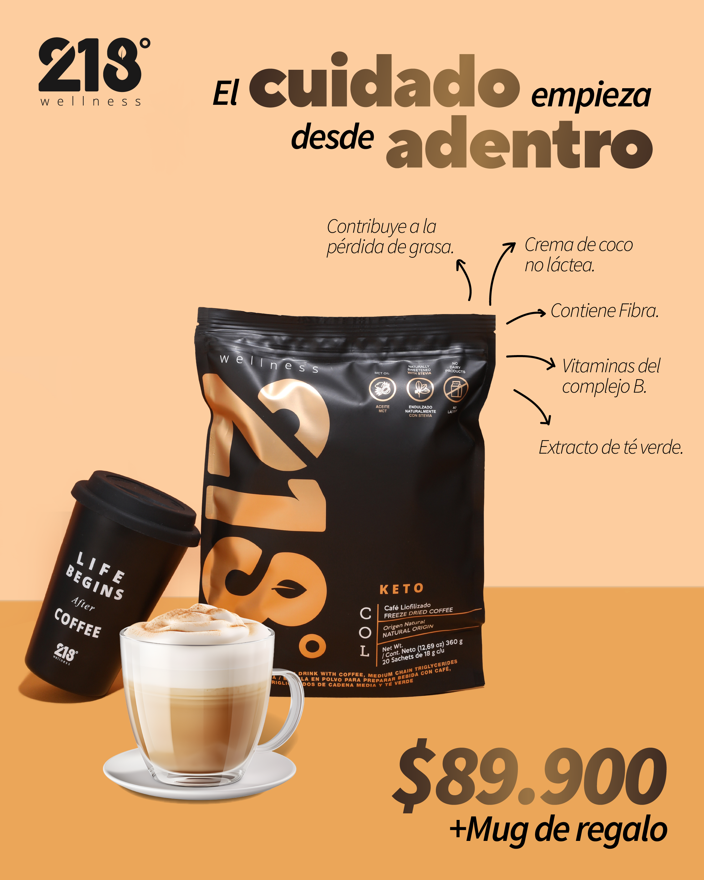 Bolsa Keto + Mug